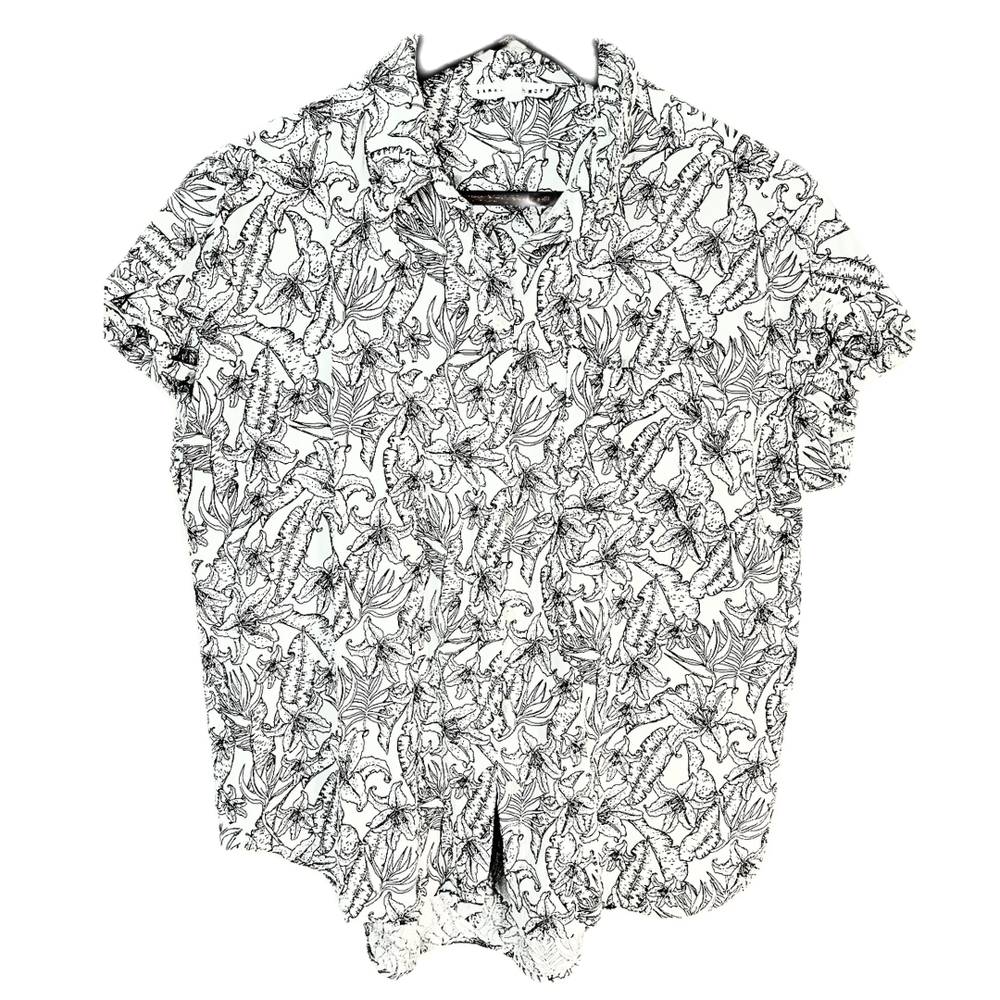 Jane And Delancey Floral Button Up
